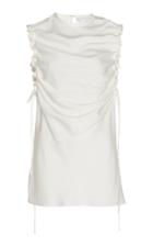 Christopher Esber Stratus Ruched Crepe Tank Top
