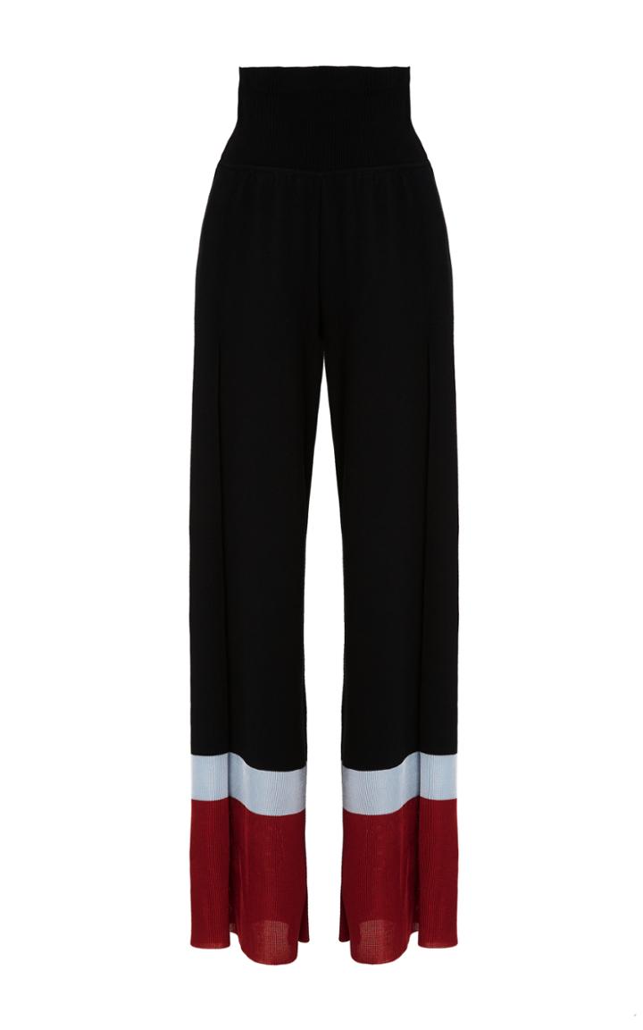 Pepa Pombo Wide Leg Colorblock Pant