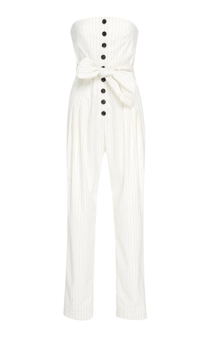 Marissa Webb Nikos Linen Jumpsuit