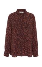 Blaz Milano Vayana Mocha Berber Silk Shirt
