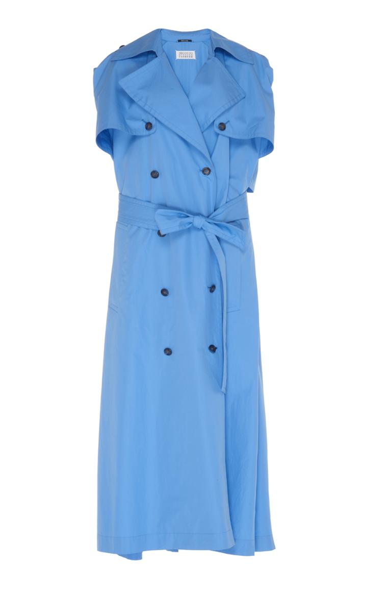 Maison Margiela Poplin Sleeveless Trench Vest