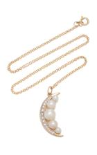 Moda Operandi Mateo 14k Yellow Gold Crescent Moon Necklace