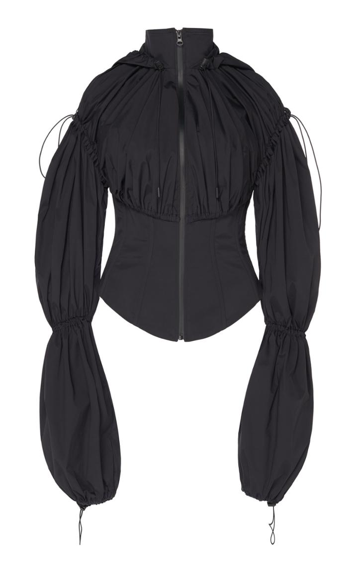 Moda Operandi Mugler Drawstring Corset Jacket Size: 34