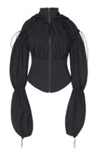 Moda Operandi Mugler Drawstring Corset Jacket Size: 34