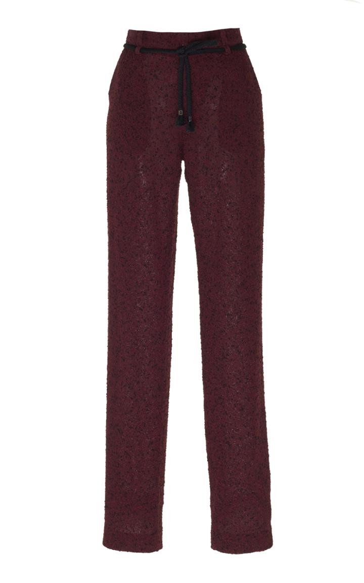 Roland Mouret Boardman Straight-leg Tweed Pants
