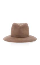 Albertus Swanepoel Embroidered Felt Fedora