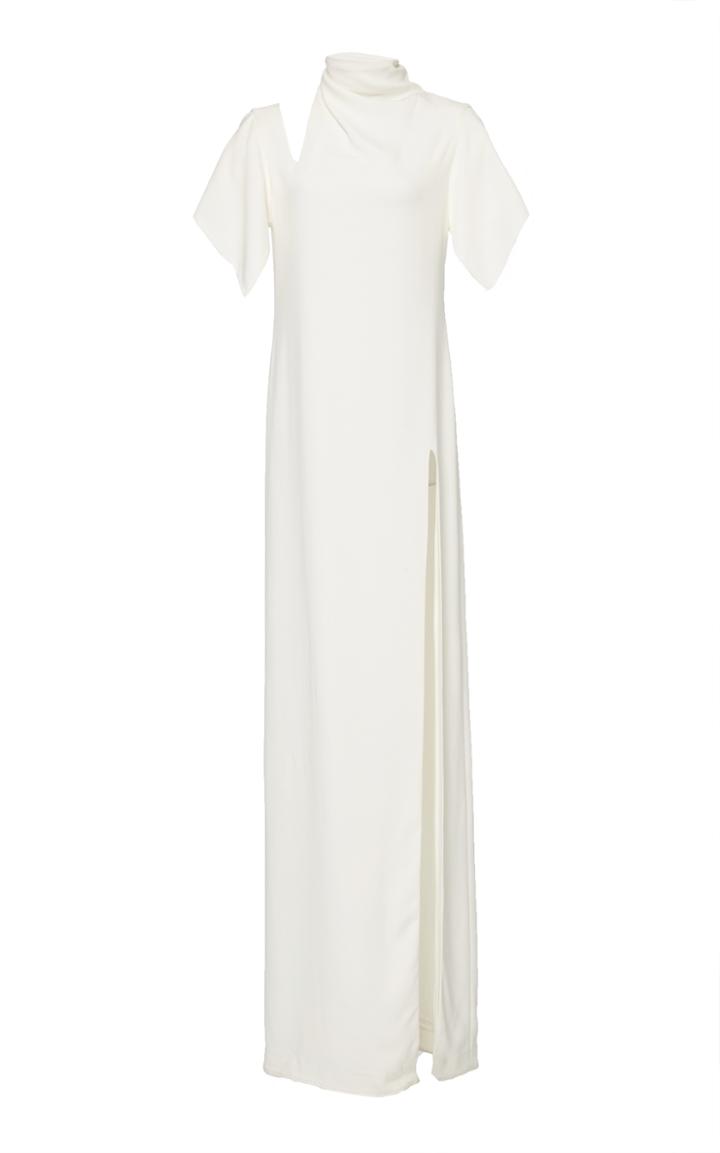 Monse Bow Collar Gown