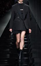 Moda Operandi Versace Ruffled Jersey Mini Skirt