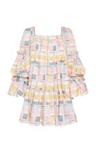 Moda Operandi Aje L'espirit Tiered Printed Cotton Mini Dress