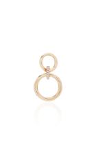 Gaelle Khouri Single 18k Logos Earring