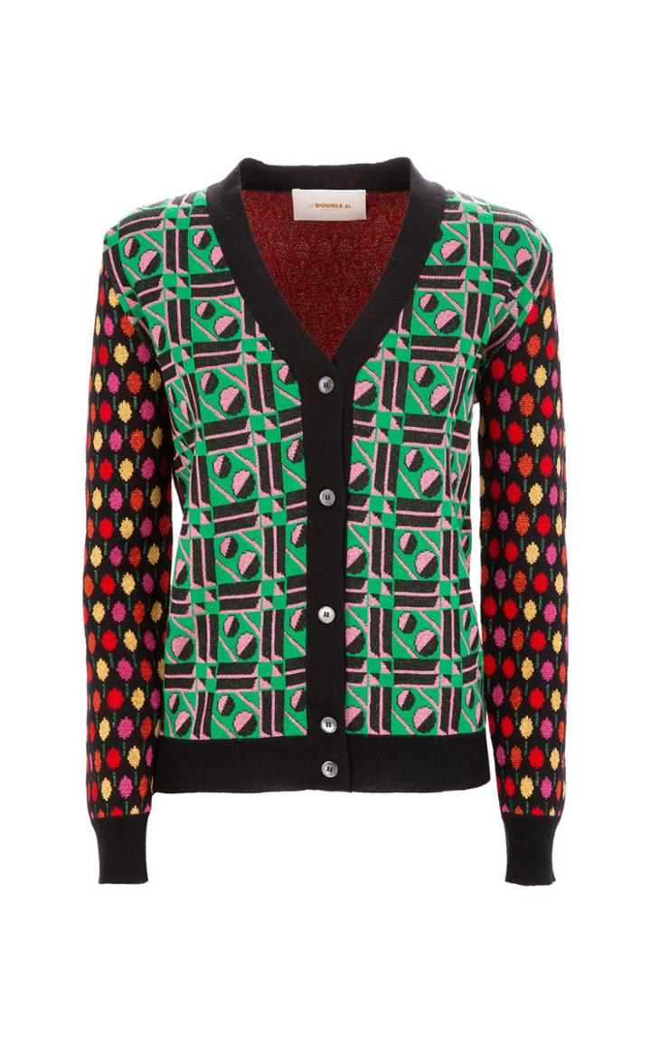 La Doublej Classic Wool-blend Cardigan