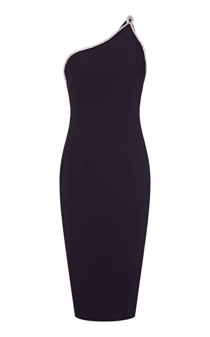 Safiyaa M'o Exclusive Elea Stretch-crepe Cocktail Dress