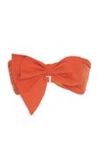 Moda Operandi Johanna Ortiz Cove Strapless Bikini Top Size: L