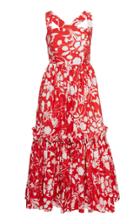 Moda Operandi Cara Cara Julia Printed Cotton-poplin Midi Dress Size: Xs