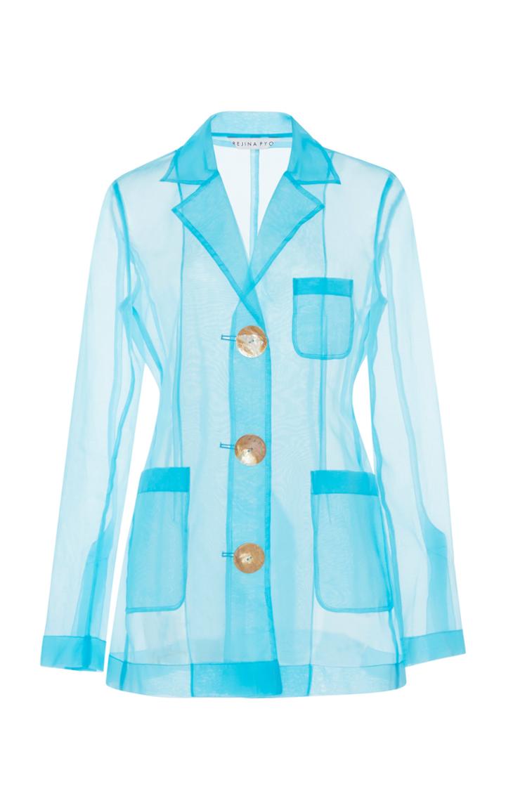 Rejina Pyo Sophie Organza Sheer Jacket
