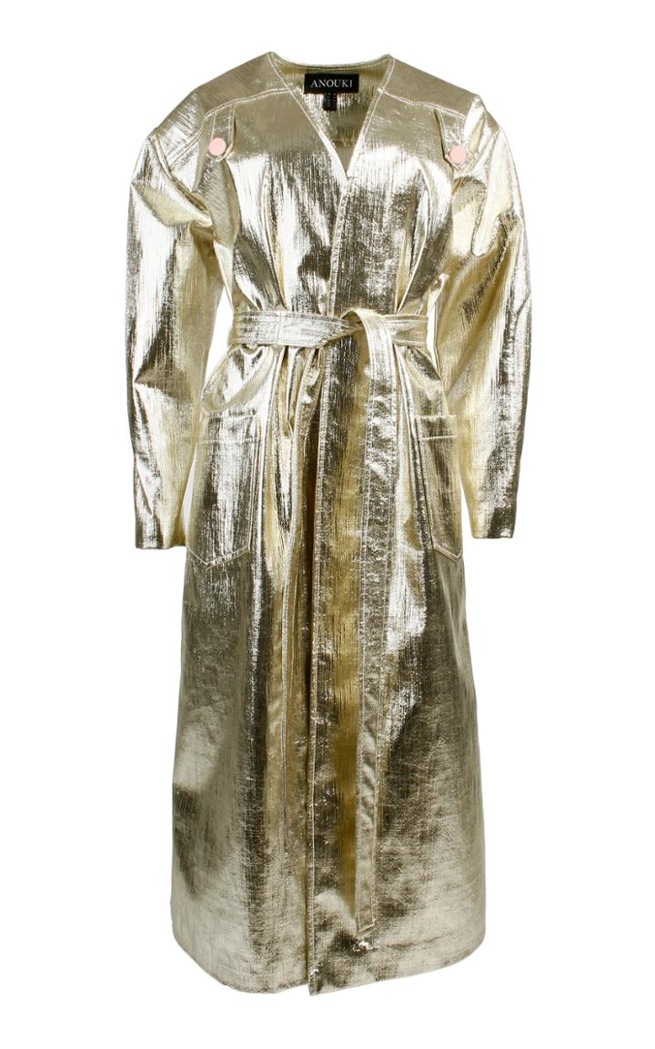 Anouki Textured Wrap Coat