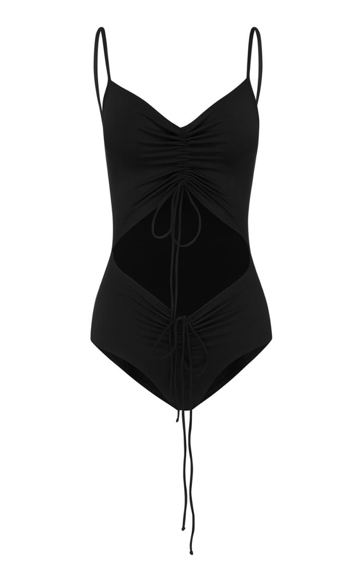 Moda Operandi Christopher Esber Ruched Disconnect One-piece Swimsuit
