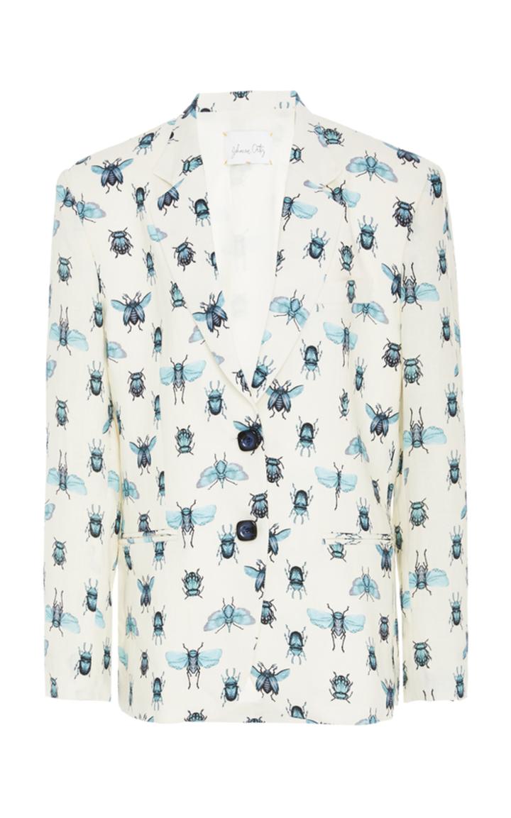 Johanna Ortiz La Comparsa Linen Jacket