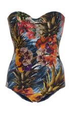 Agua De Coco Floral-print One-piece Swimsuit