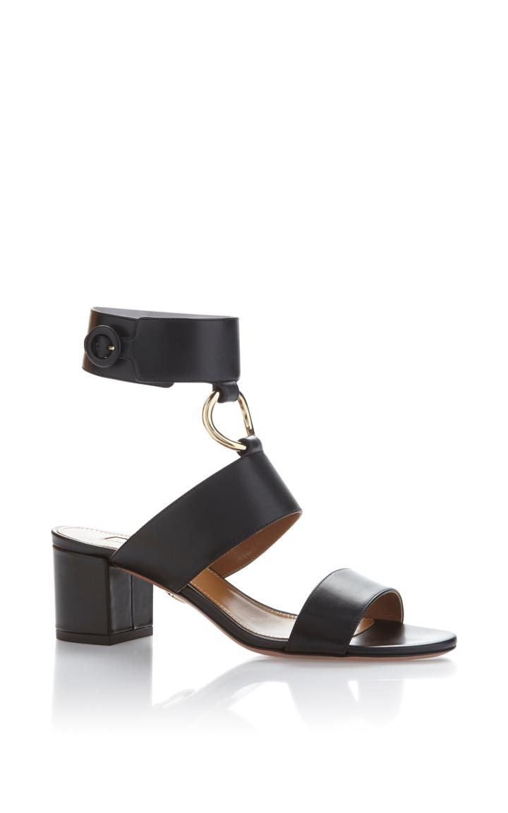 Aquazzura Safari Leather Sandals