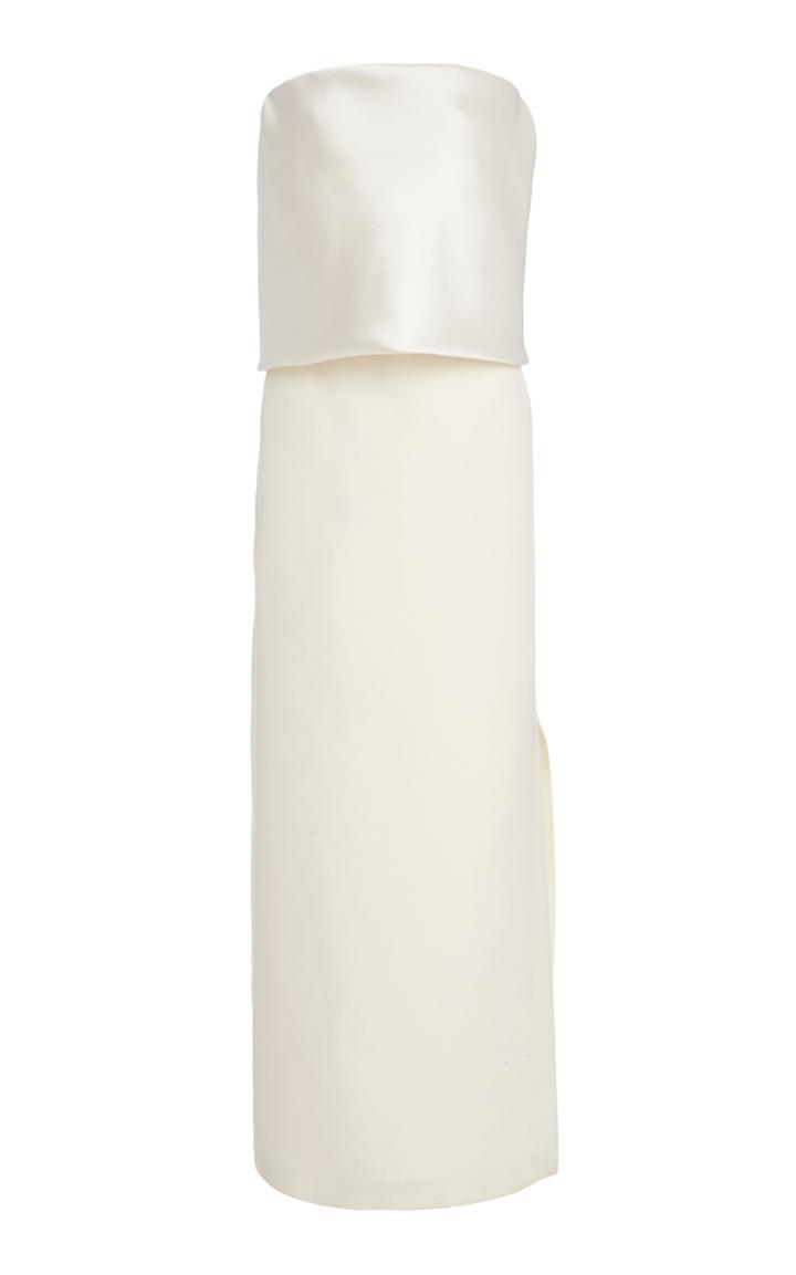 Moda Operandi Gabriela Hearst Villa Collar-detailed Wool Dress
