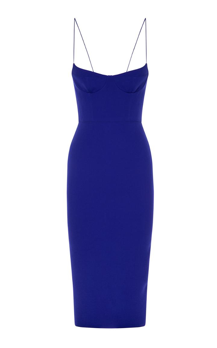 Moda Operandi Alex Perry Avery Bodice Midi Dress Size: 4