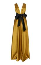 Dice Kayek Bow Belted Dress