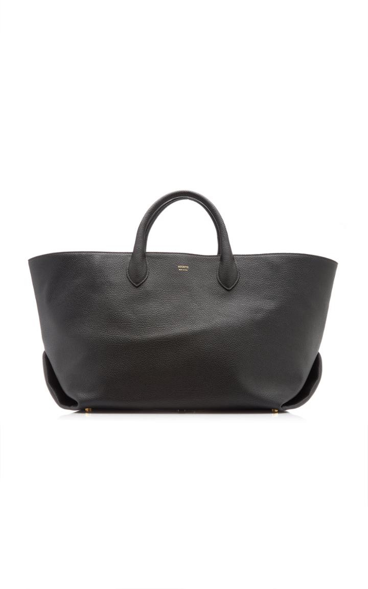 Moda Operandi Khaite Amelia Medium Grained Leather Tote