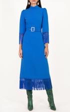 Moda Operandi Andrew Gn Fringe Midi Dress