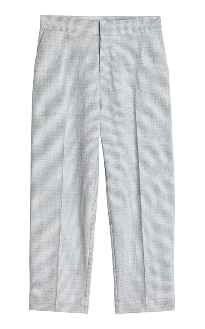 Moda Operandi Rodebjer Inessa Checked Cotton-blend Cropped Trousers