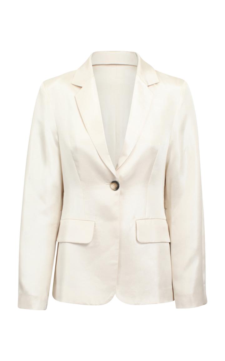 Moda Operandi Baum Und Pferdgarten Benelli Single Button Suit Jacket Size: 36
