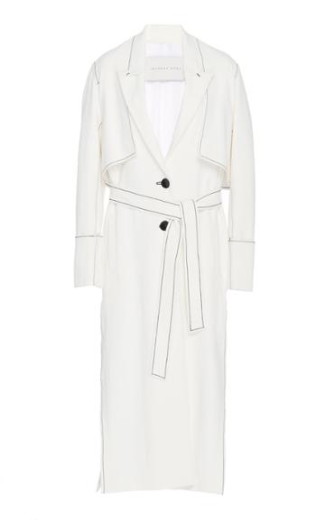 Jeffrey Dodd Topstitch Trench Coat