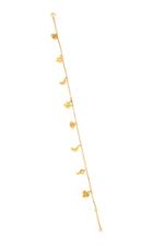 Moda Operandi Gaya 18k Yellow Gold Five Symbols Of Life Anklet