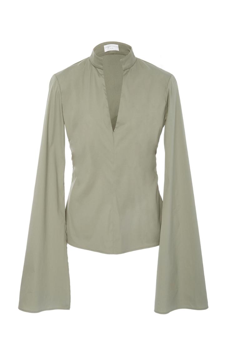 Caroline Constas Helena Flare Sleeve Blouse