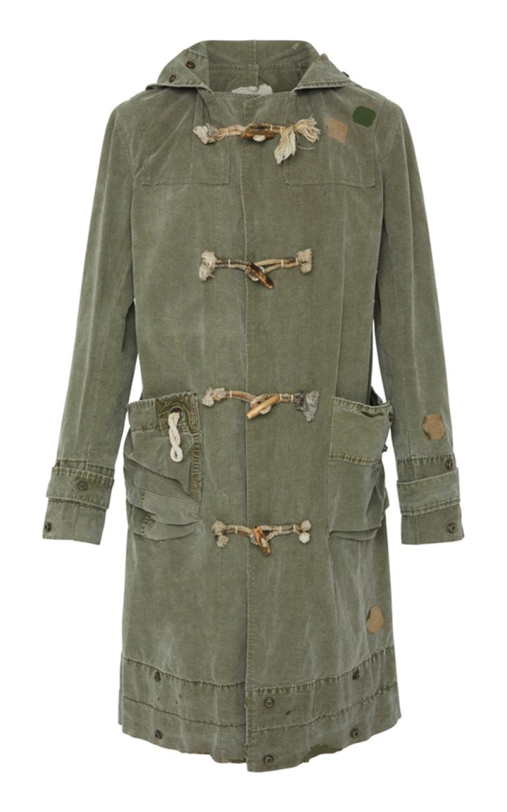 Greg Lauren Army Toggle Coat
