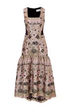 Temperley London Tower Jacquard Long Dress