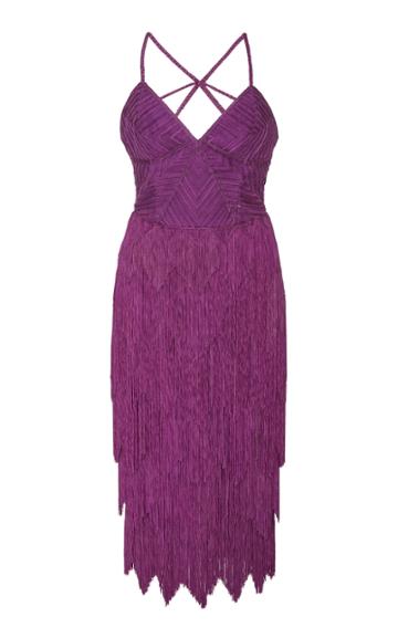 Alexandra Vidal Shooting Star Fringe Dress