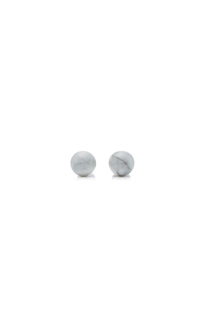 Esme Vie Howlite Pearl Cufflinks