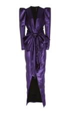 Alexandre Vauthier Puff Shoulder Gown