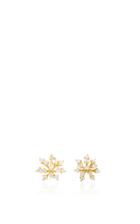 Hueb Luminous 18k Gold Diamond Earrings