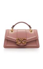 Dolce & Gabbana Leather Envelope Top-handle Bag