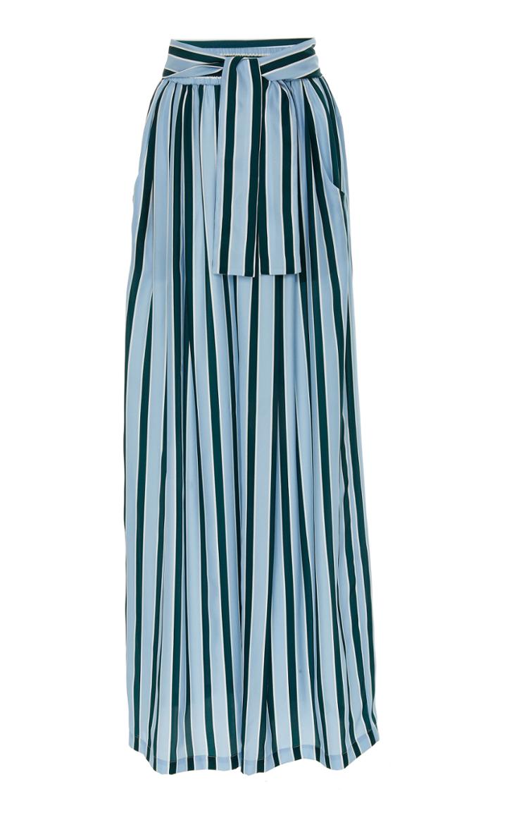 Tome Belted Silk Karate Pant