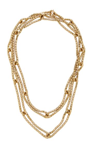 Sidney Garber Golden Links Necklace