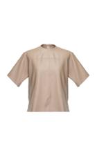 Situationist Short Sleeved Leather T-shirt