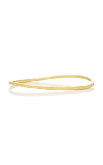 Marie-hlne De Taillac Small Oval Bangle With Fastening