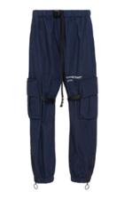 Off-white C/o Virgil Abloh Belted Cotton-twill Cargo Pants
