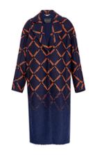 Versace Degrade Printed Mohair Coat