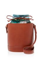 Montunas Leather Bucket Bag