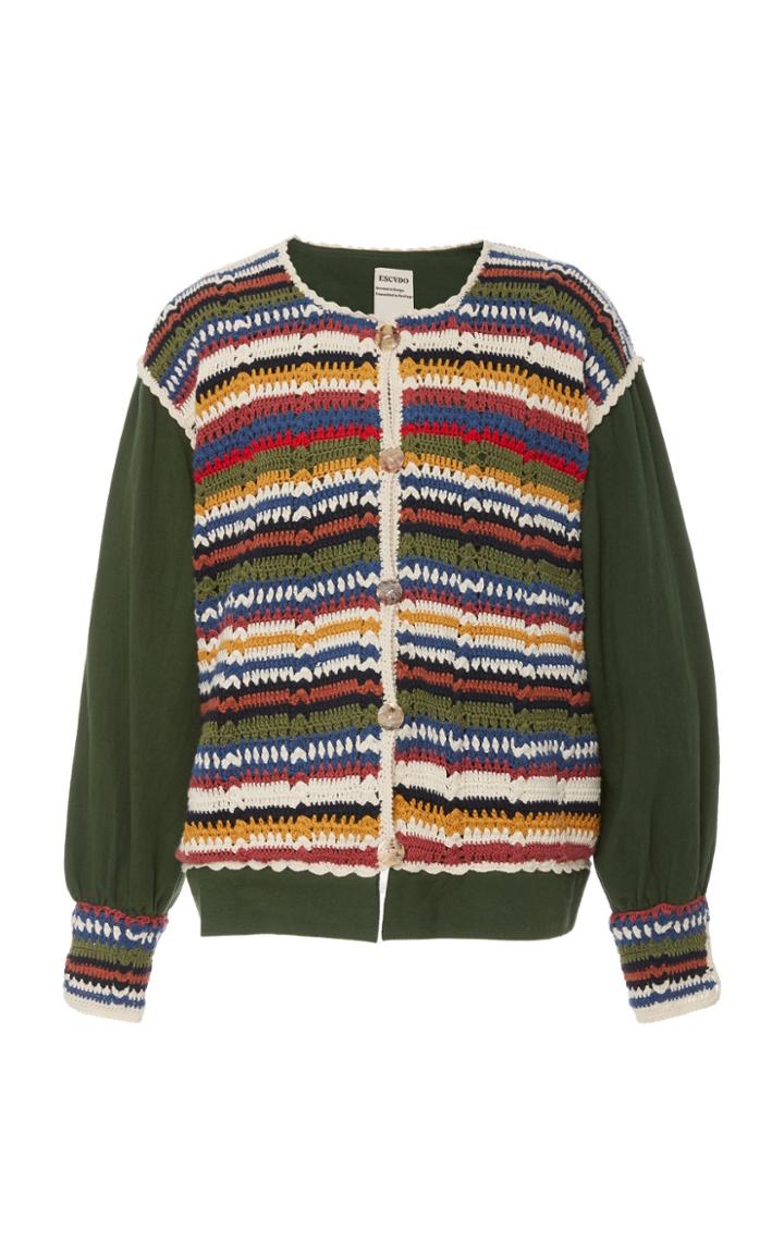 Moda Operandi Escvdo Nato Rainbow Jacket Size: Xs
