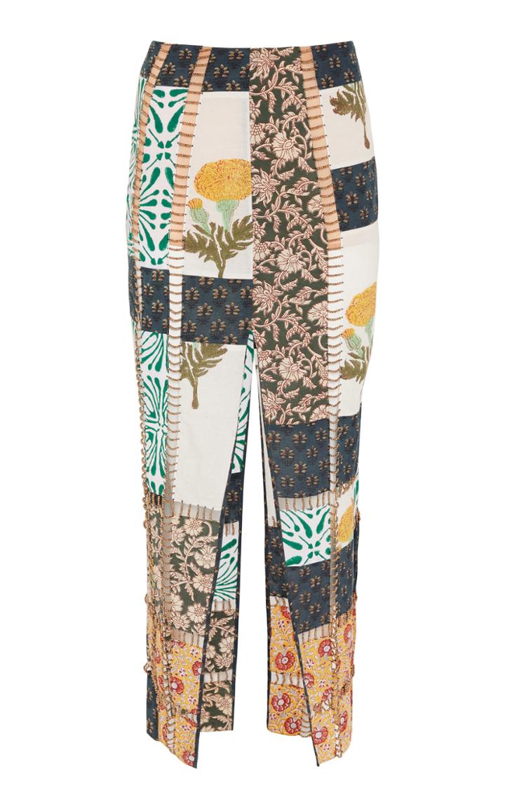 Moda Operandi Luna Del Pinal Kolkata Beaded Skirt